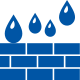 アイコン：吸湿性・防湿性